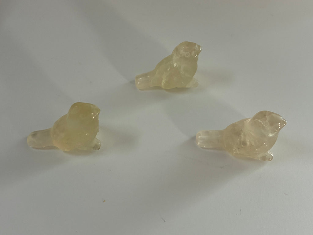 Citrine Bird 𖤓 1pc. 𖤓 Quartz Animal