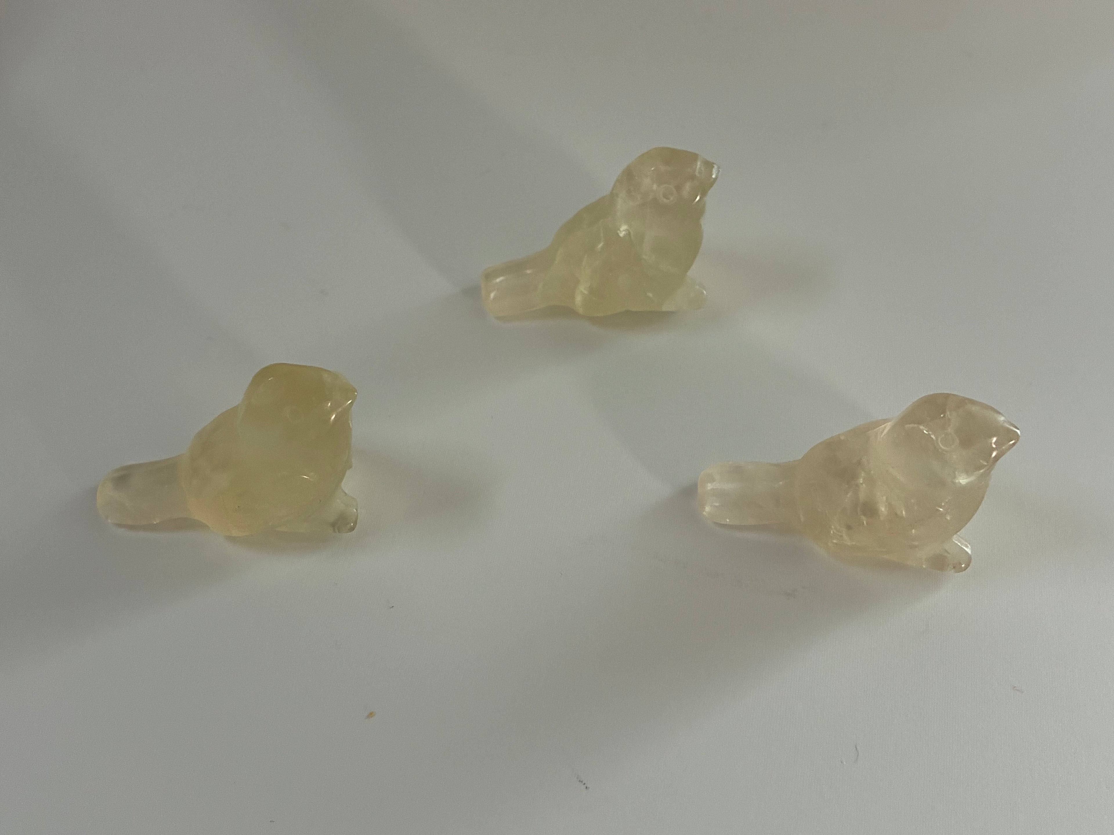 Citrine Bird 𖤓 1pc. 𖤓 Quartz Animal