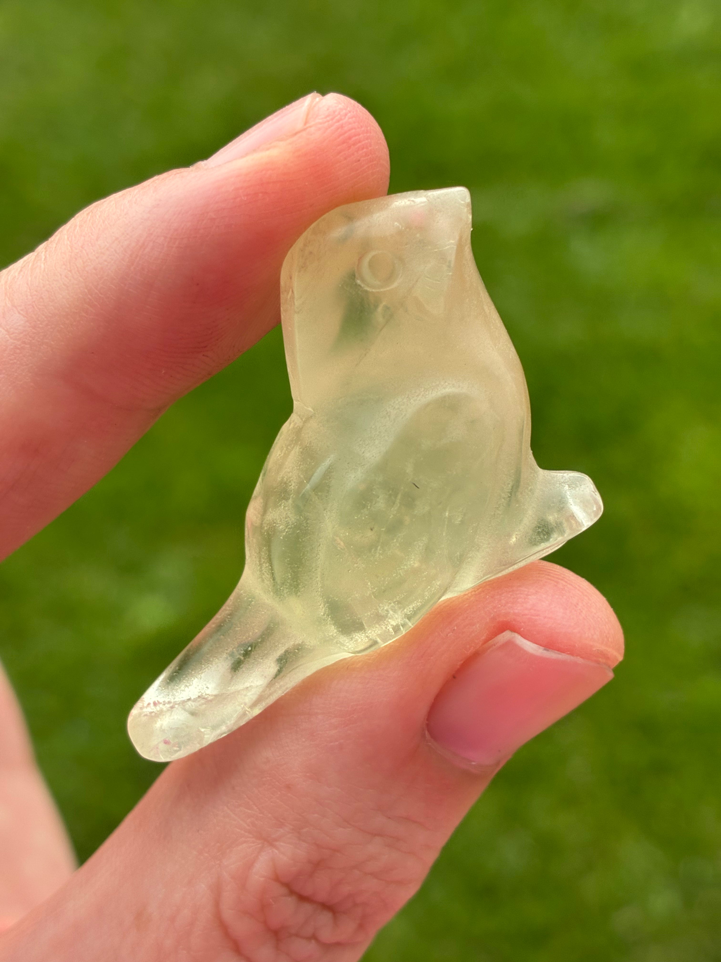 Citrine Bird 𖤓 1pc. 𖤓 Quartz Animal