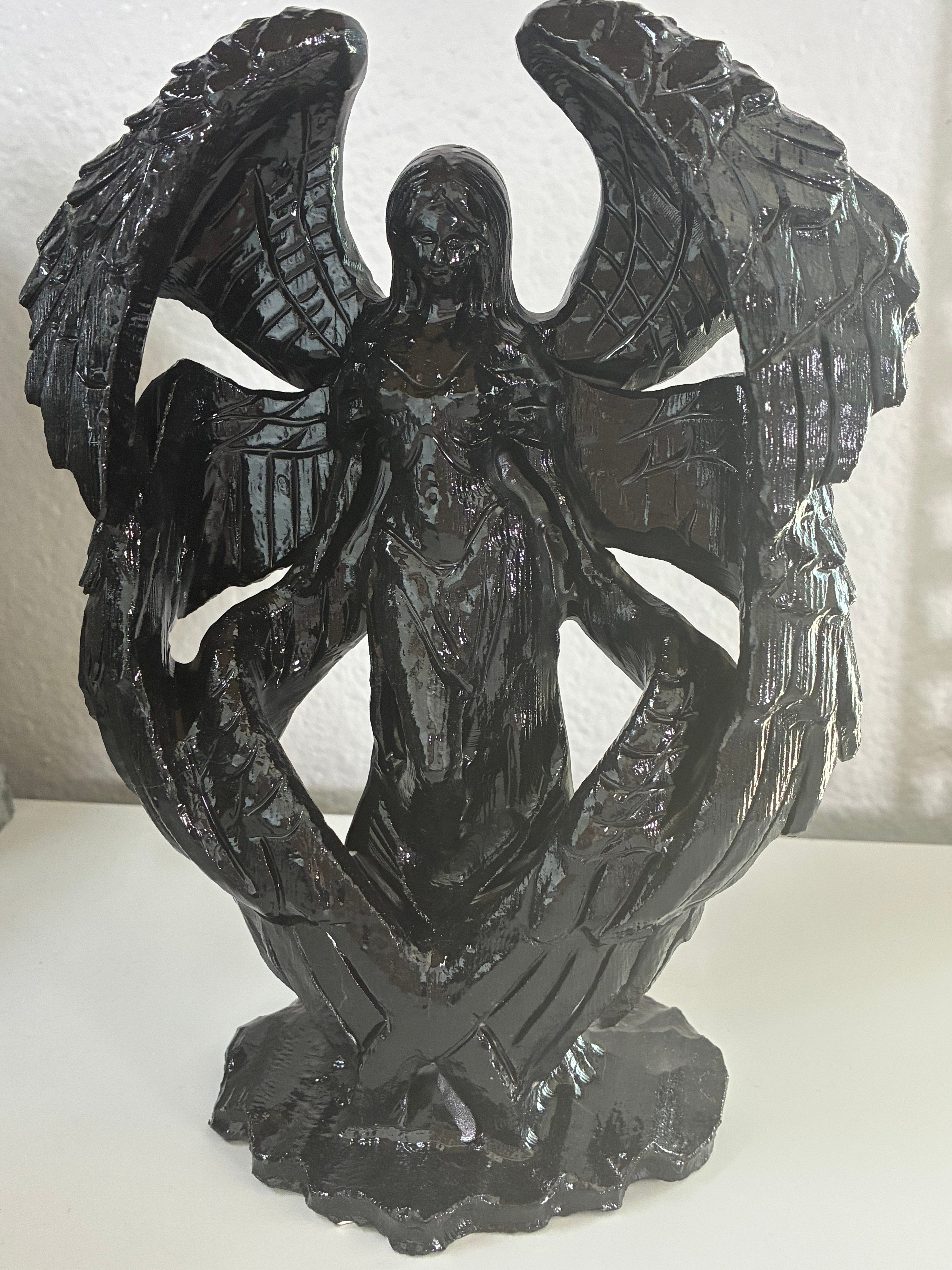 Obsidian Seraphim Angel