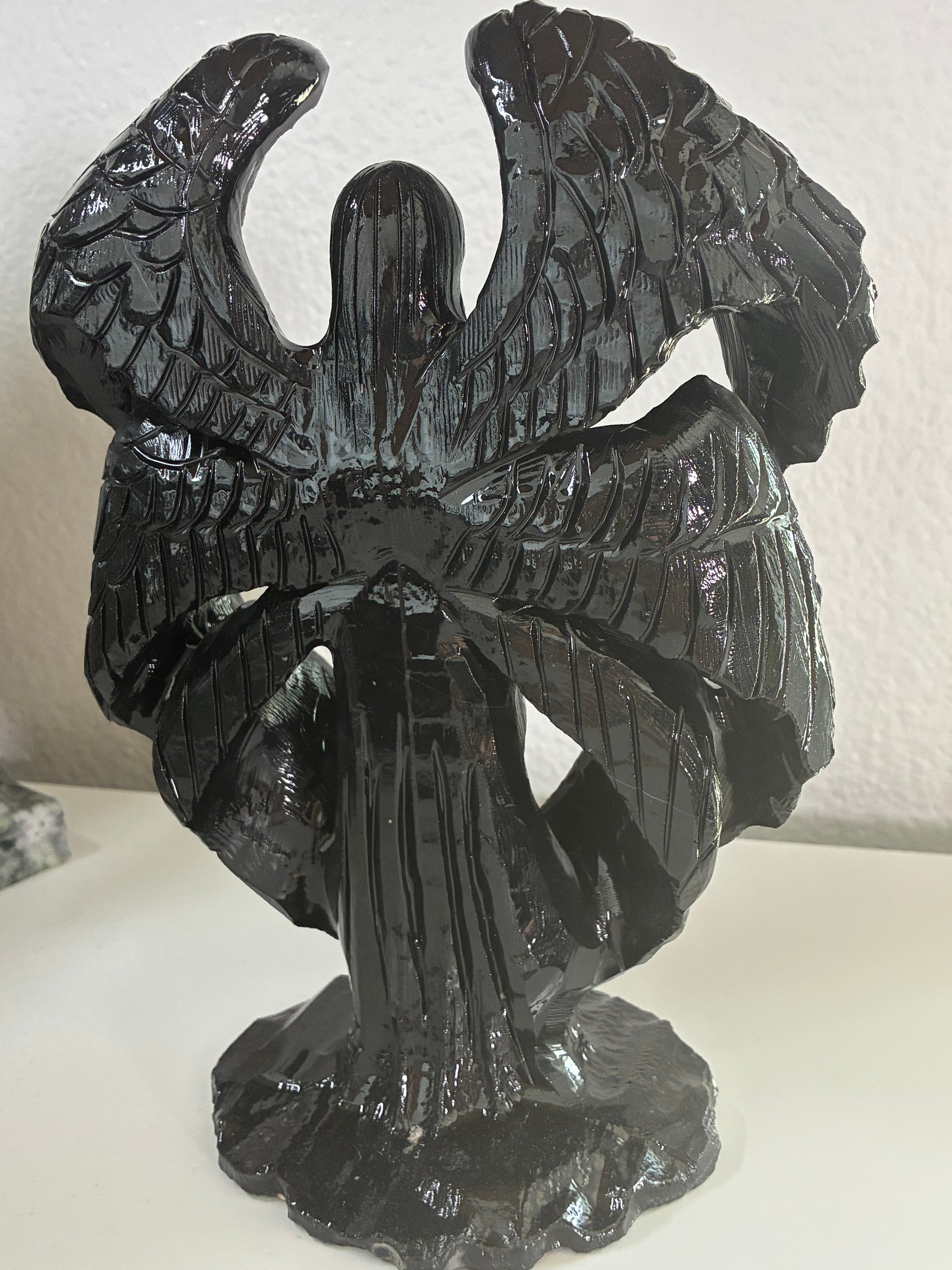 Obsidian Seraphim Angel