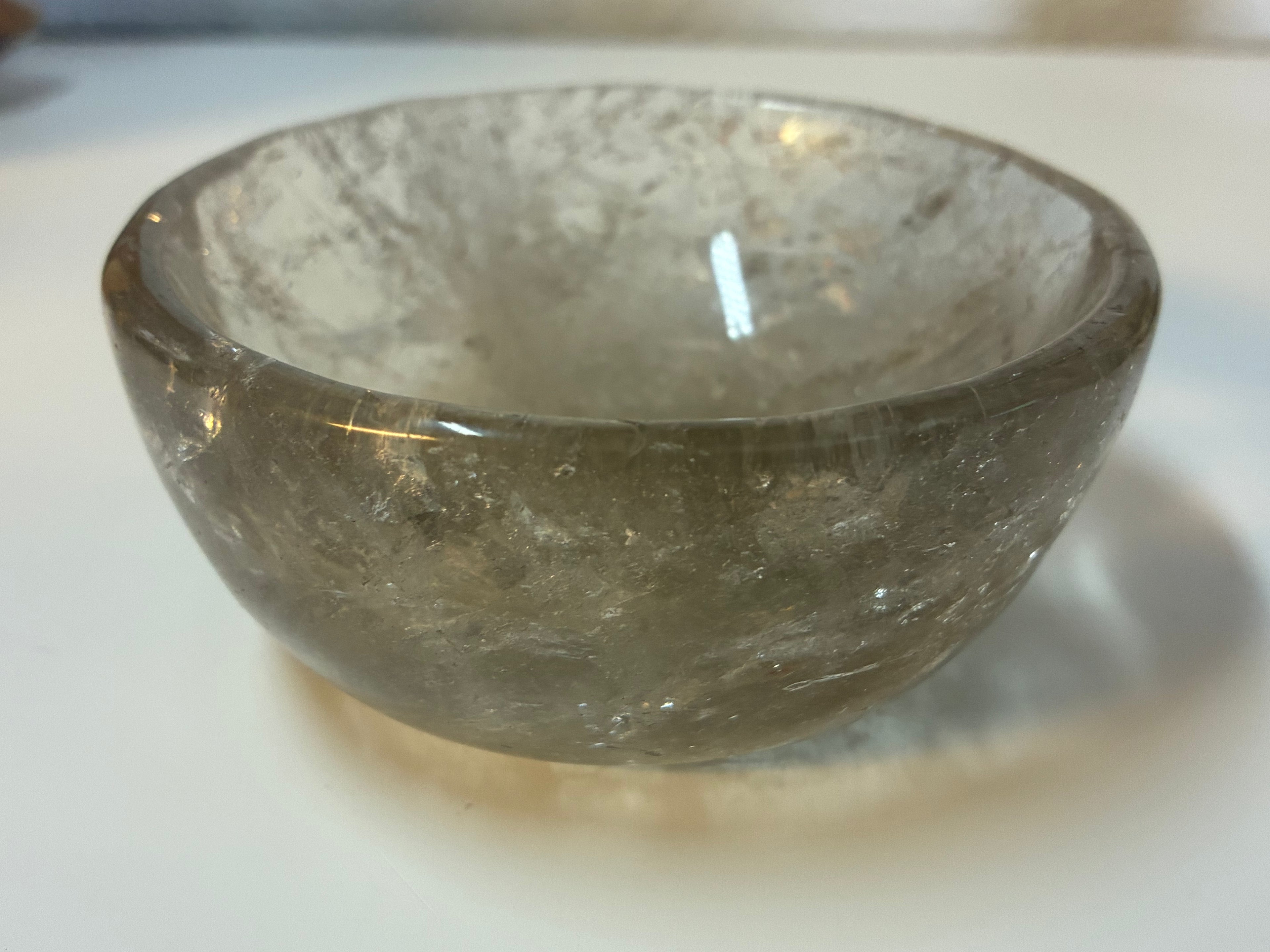 Smoky Quartz Scrying Bowl