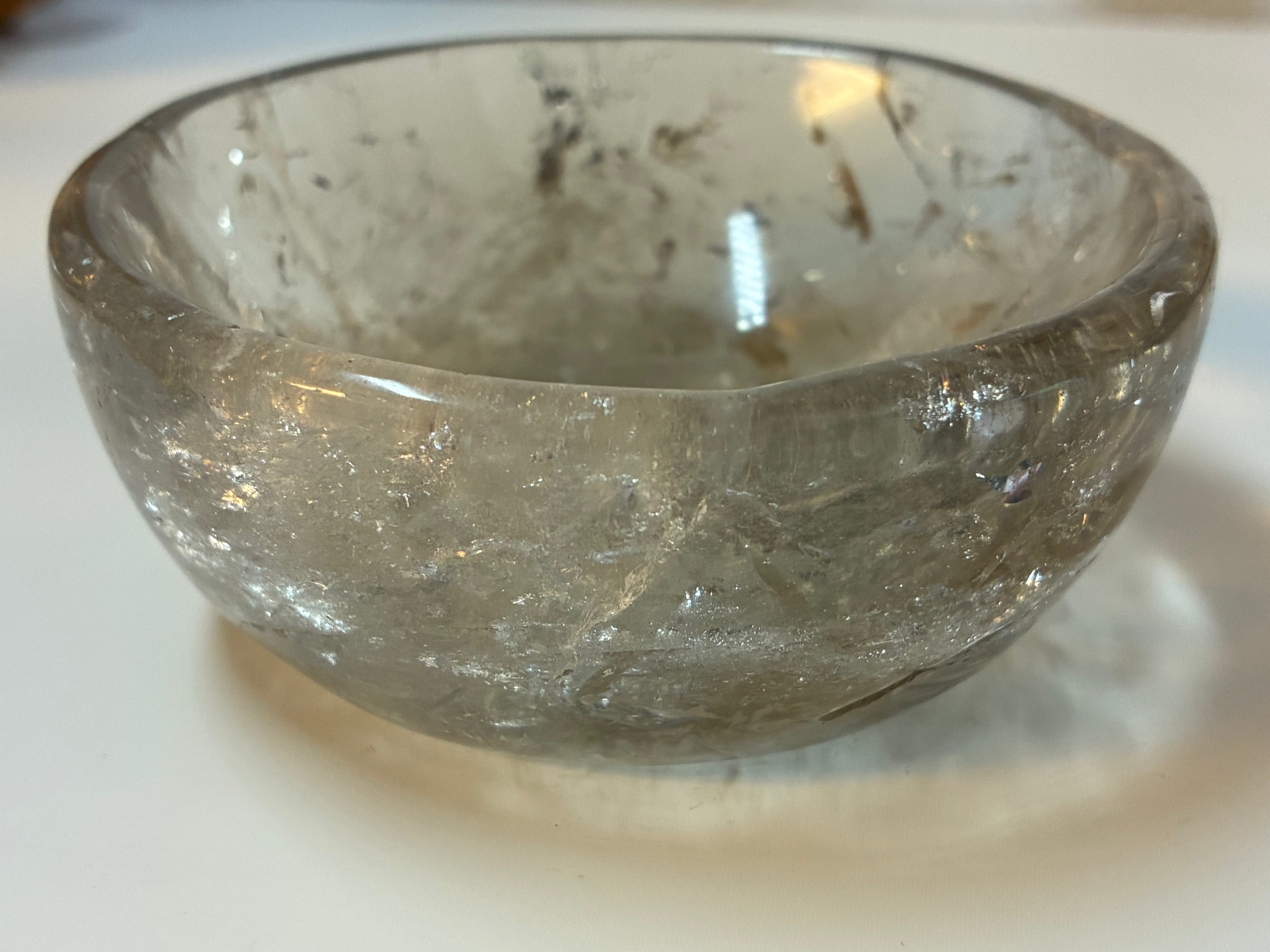 Smokey Quartz Scrying Bowl