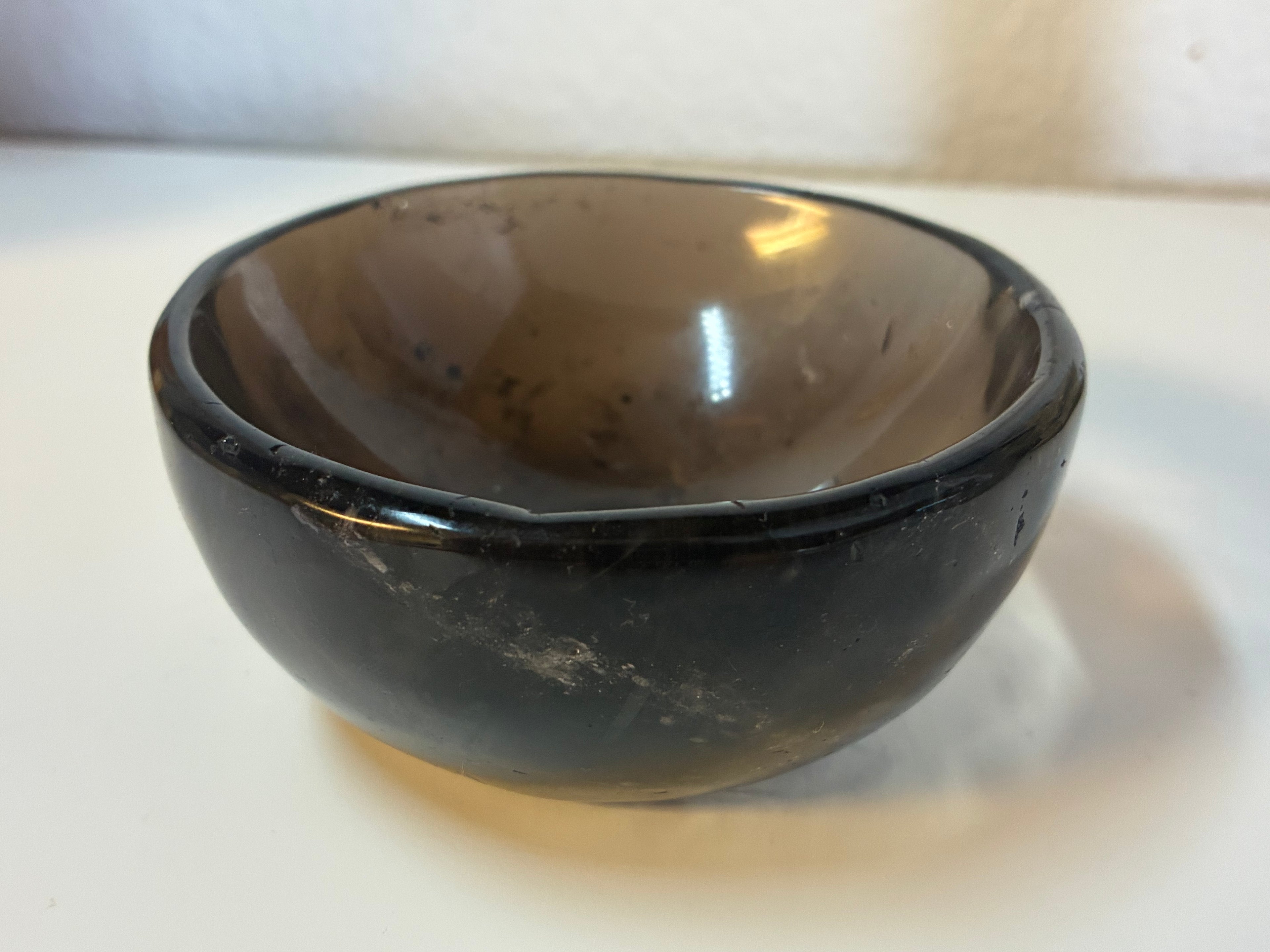 Smokey Quartz Scrying Bowl