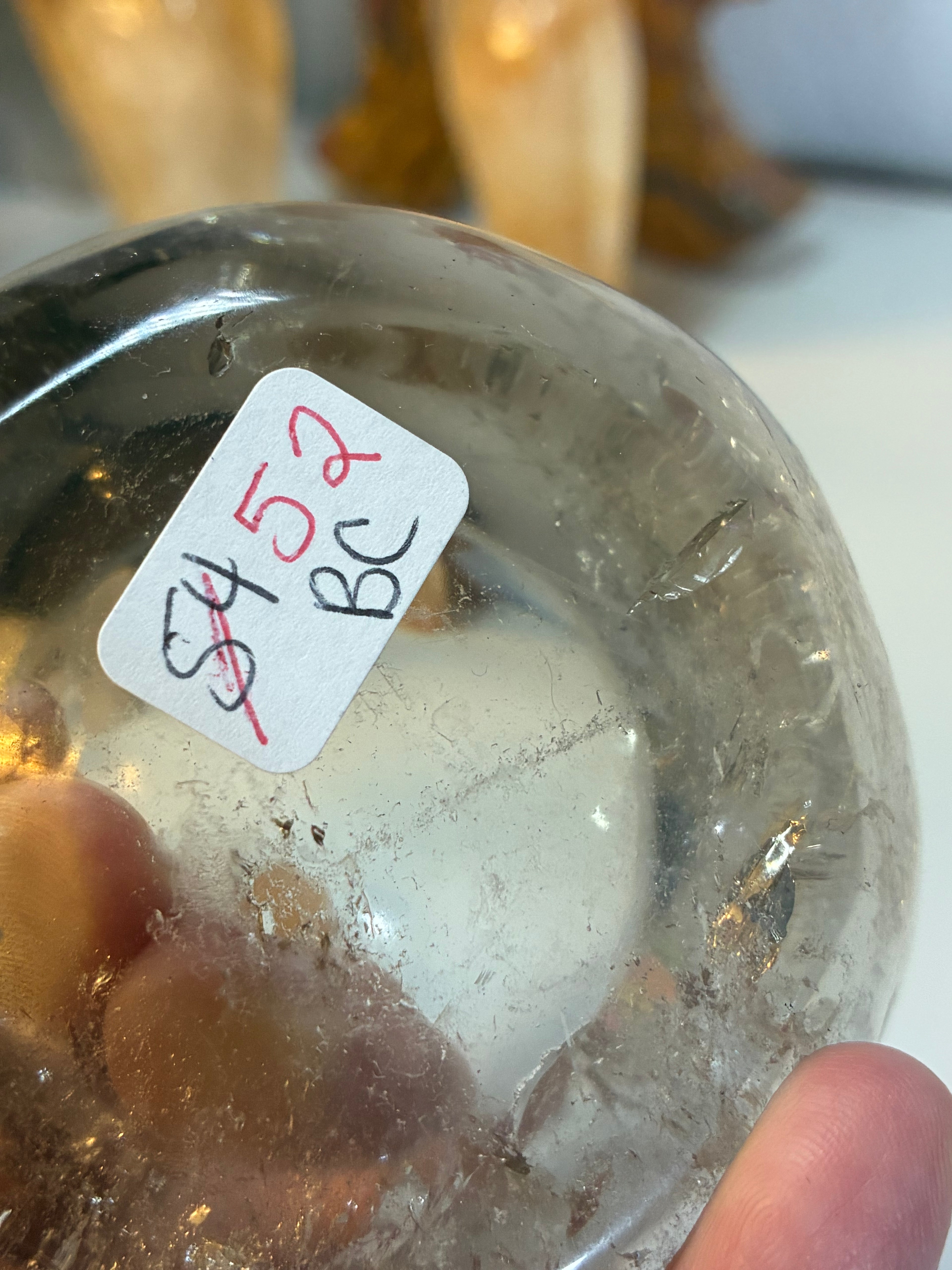 Smokey Quartz Scrying Bowl