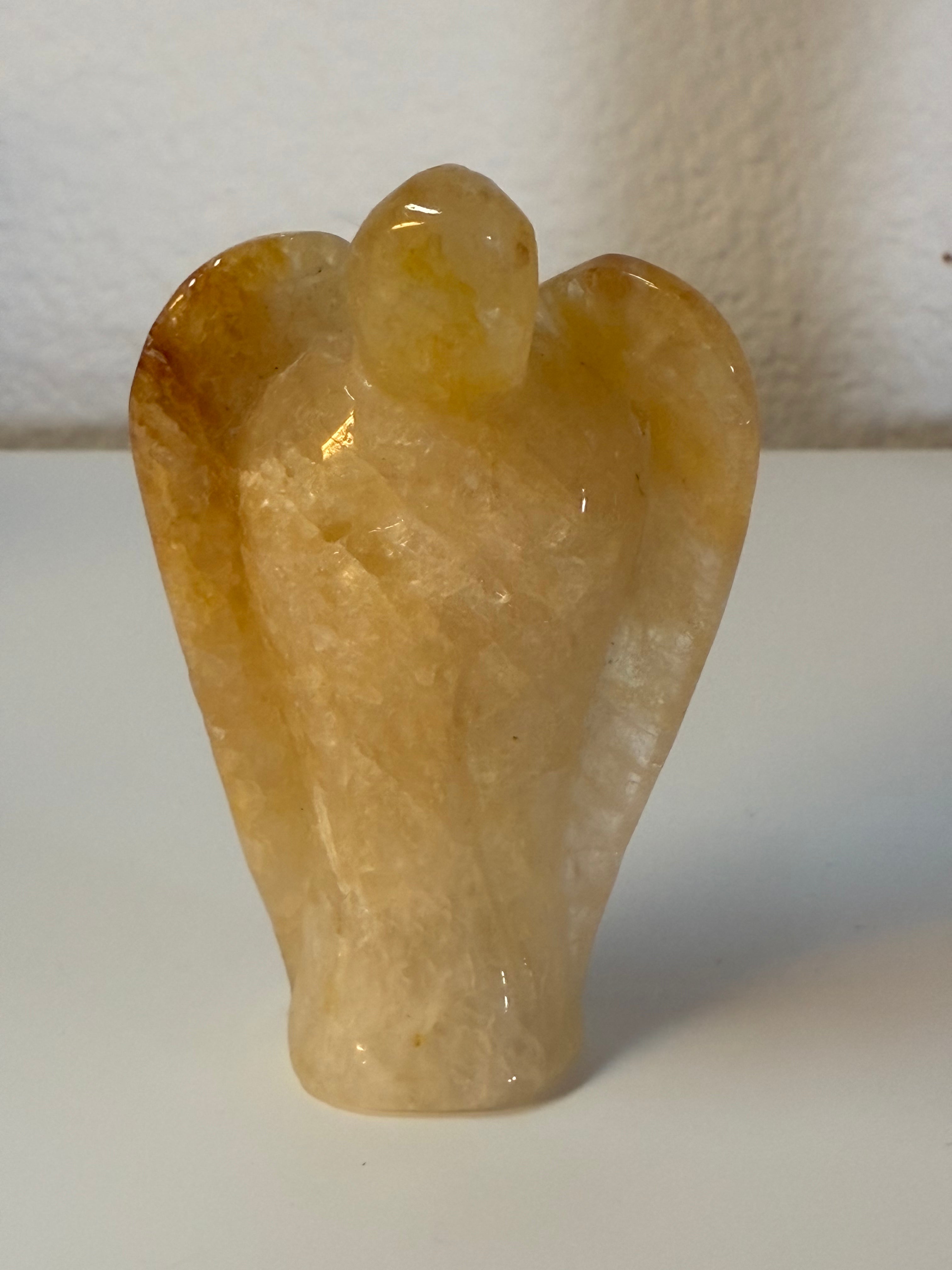 Golden Healer Quartz Angel