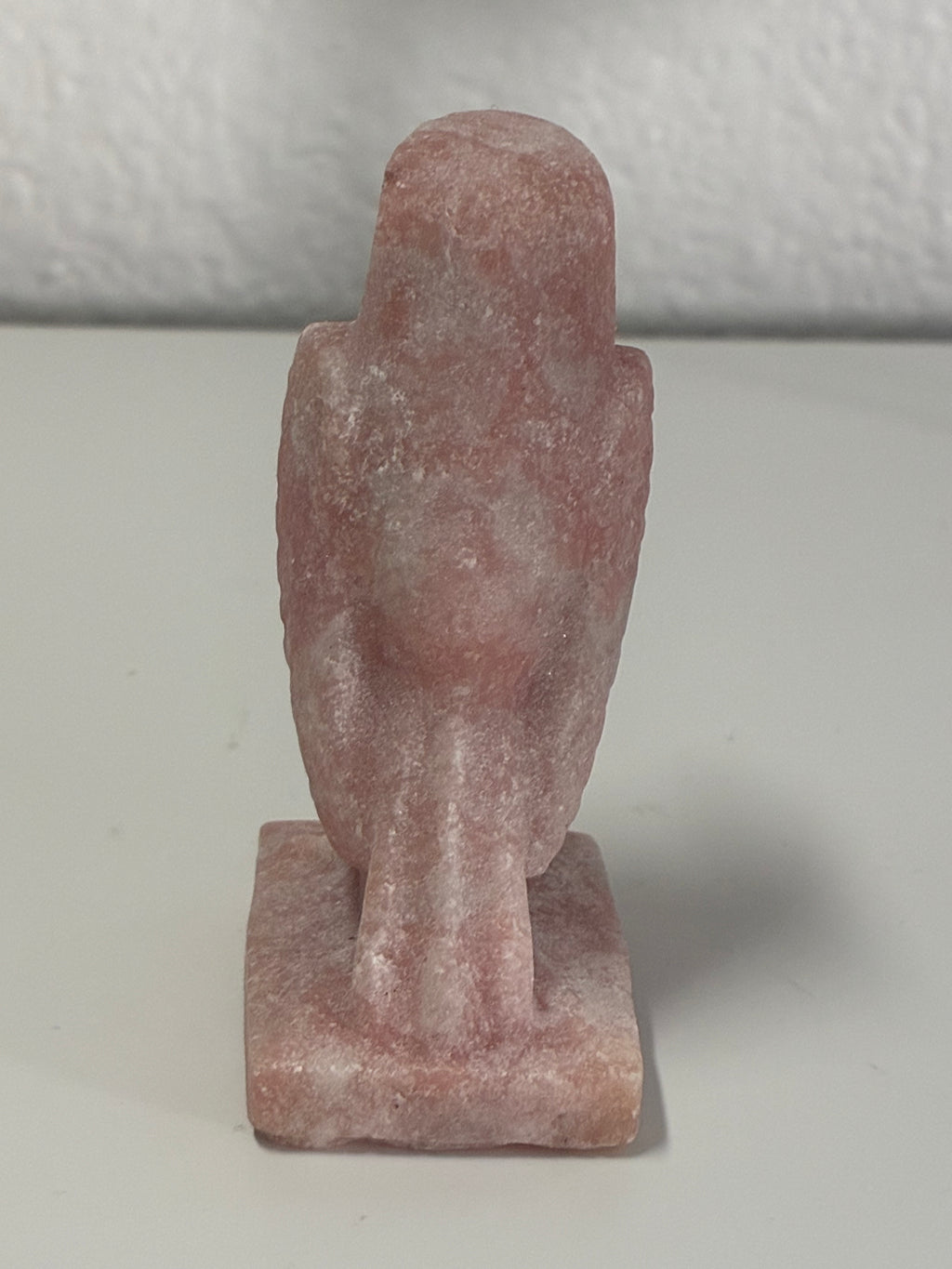 Pink Opal Bird 𐦖 Animal Carving