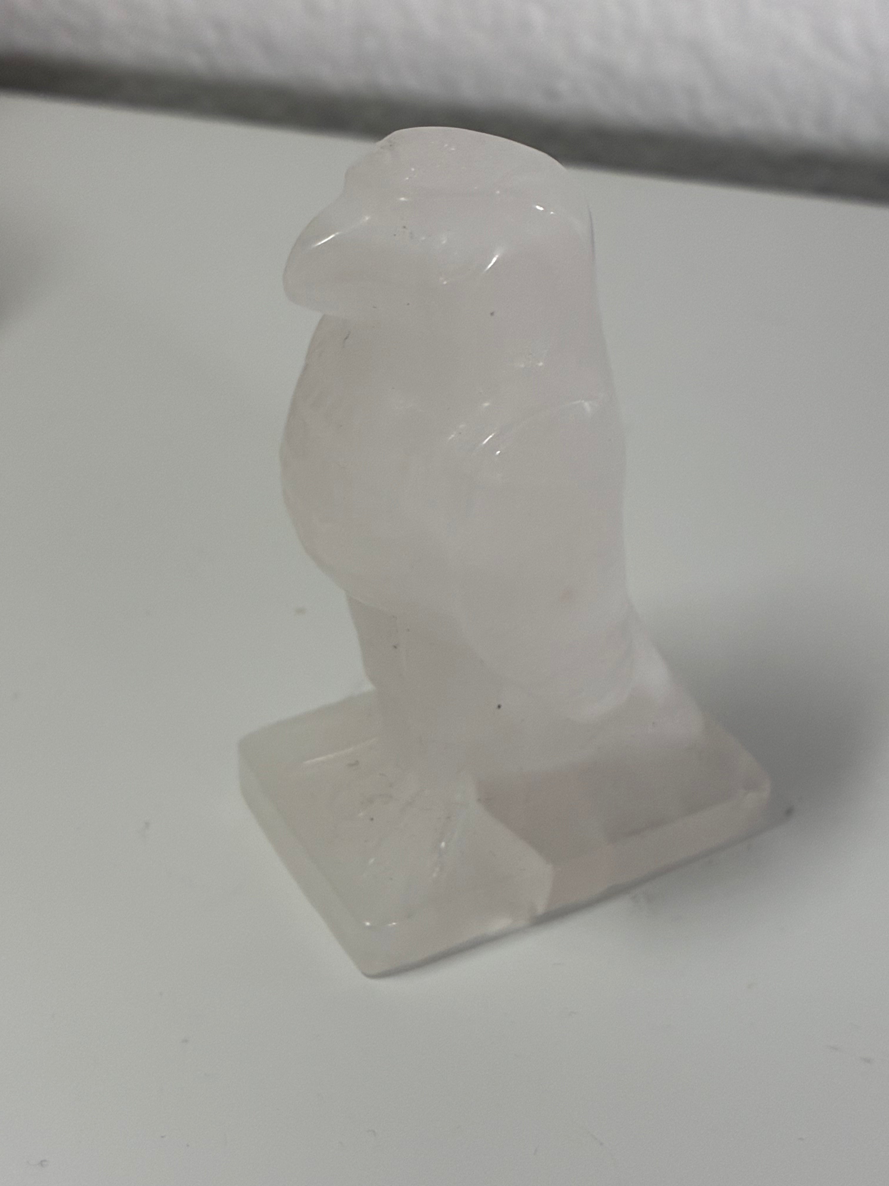 Quartz Bird 𐦖 Animal Carving