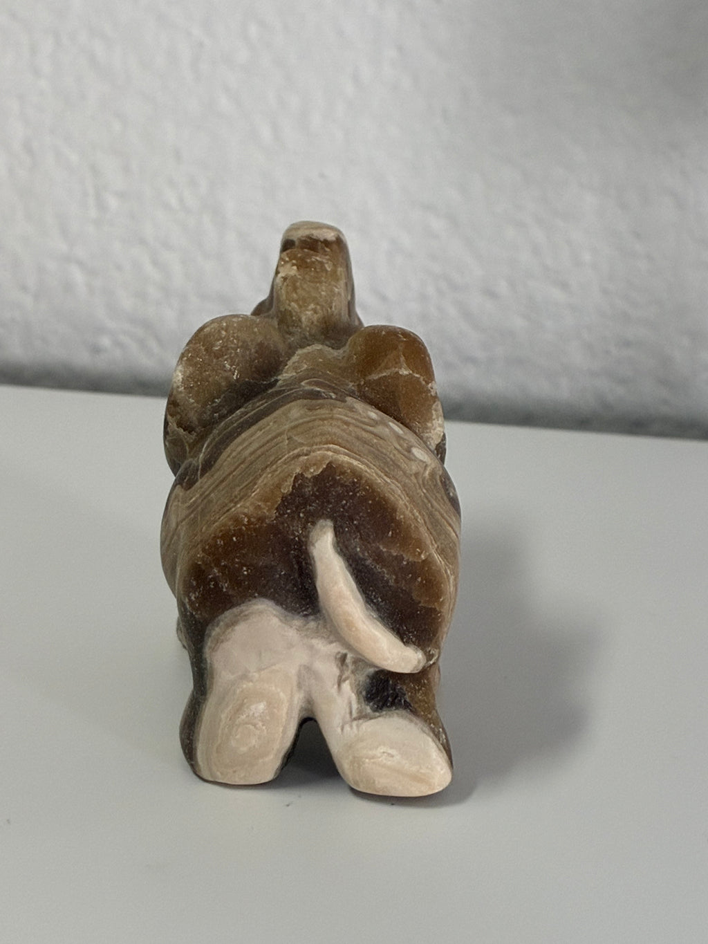 Calcite Elephant 𐦖 Animal Carving